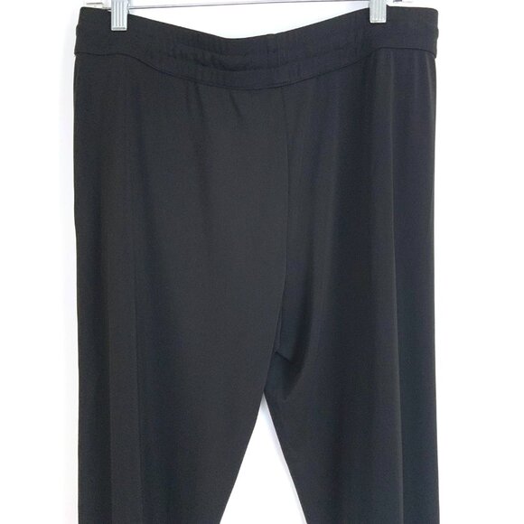 Polo Ralph Lauren Black Dressy Joggers Womens Size Large - Picture 5 of 16